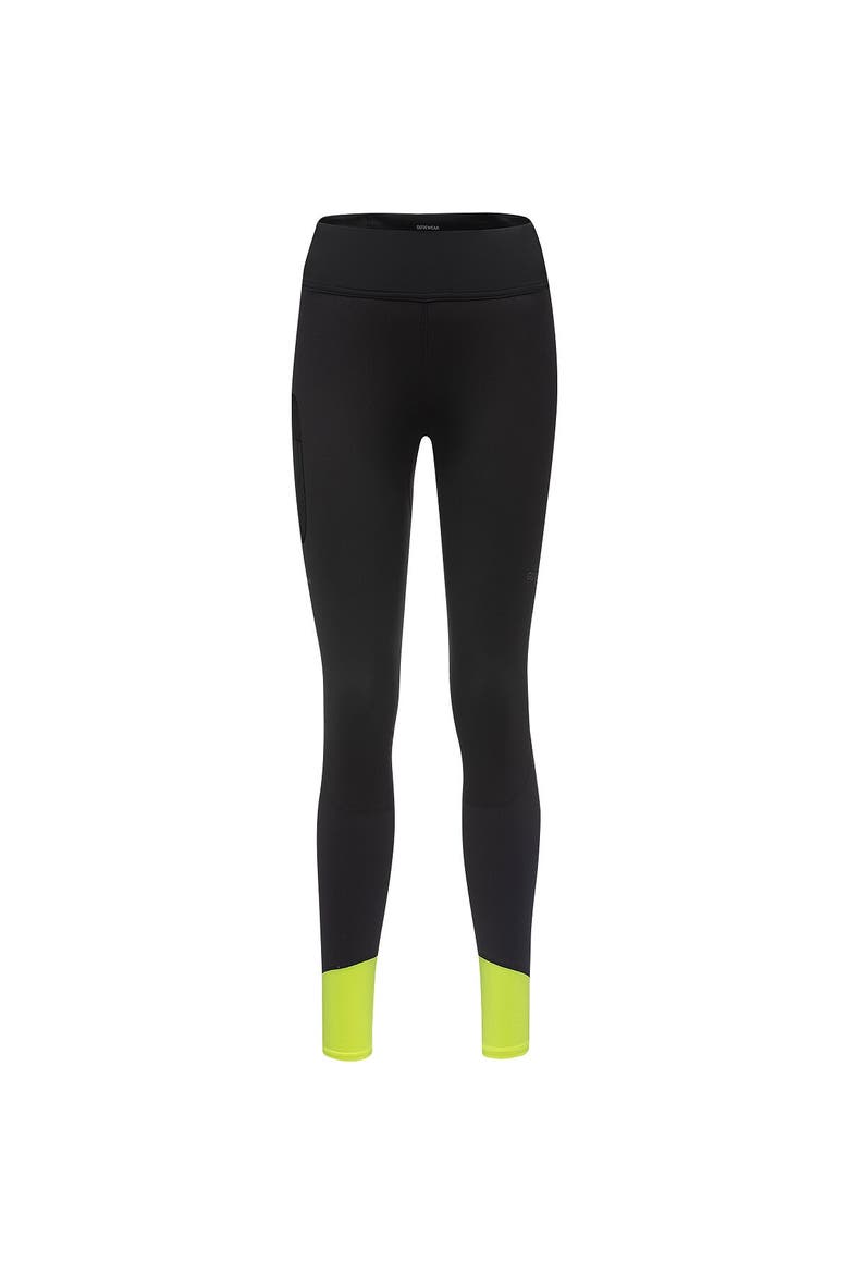 Concurve Thermo Hybrid Tight - Women's, Main, color, Black/Neon Yellow