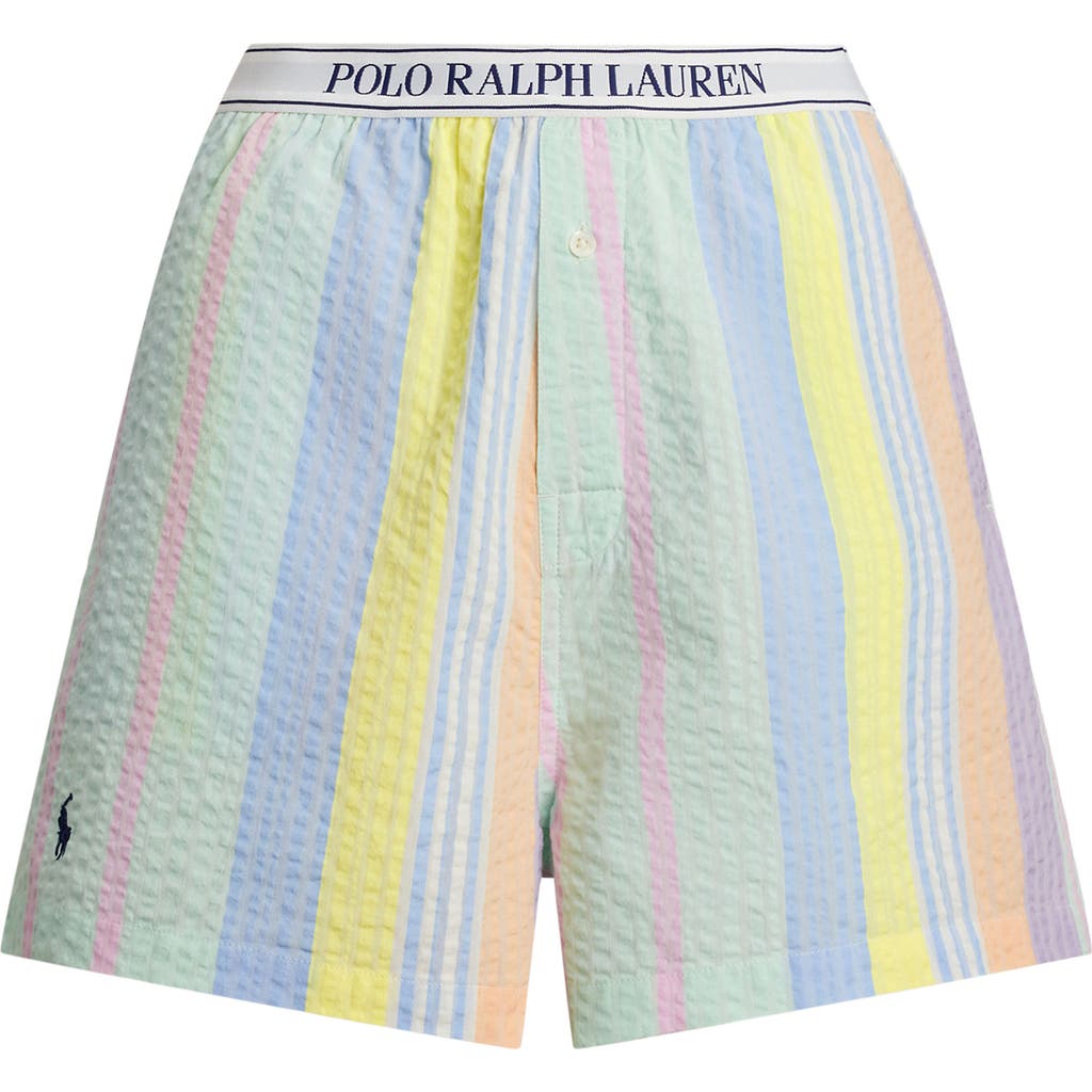 Polo Ralph Lauren Striped Seersucker Boxer Shorts