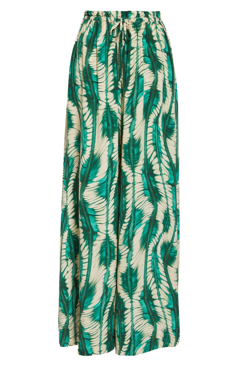 Ulla Johnson Sawyer Print Wide Leg Pants, Alternate, color, 