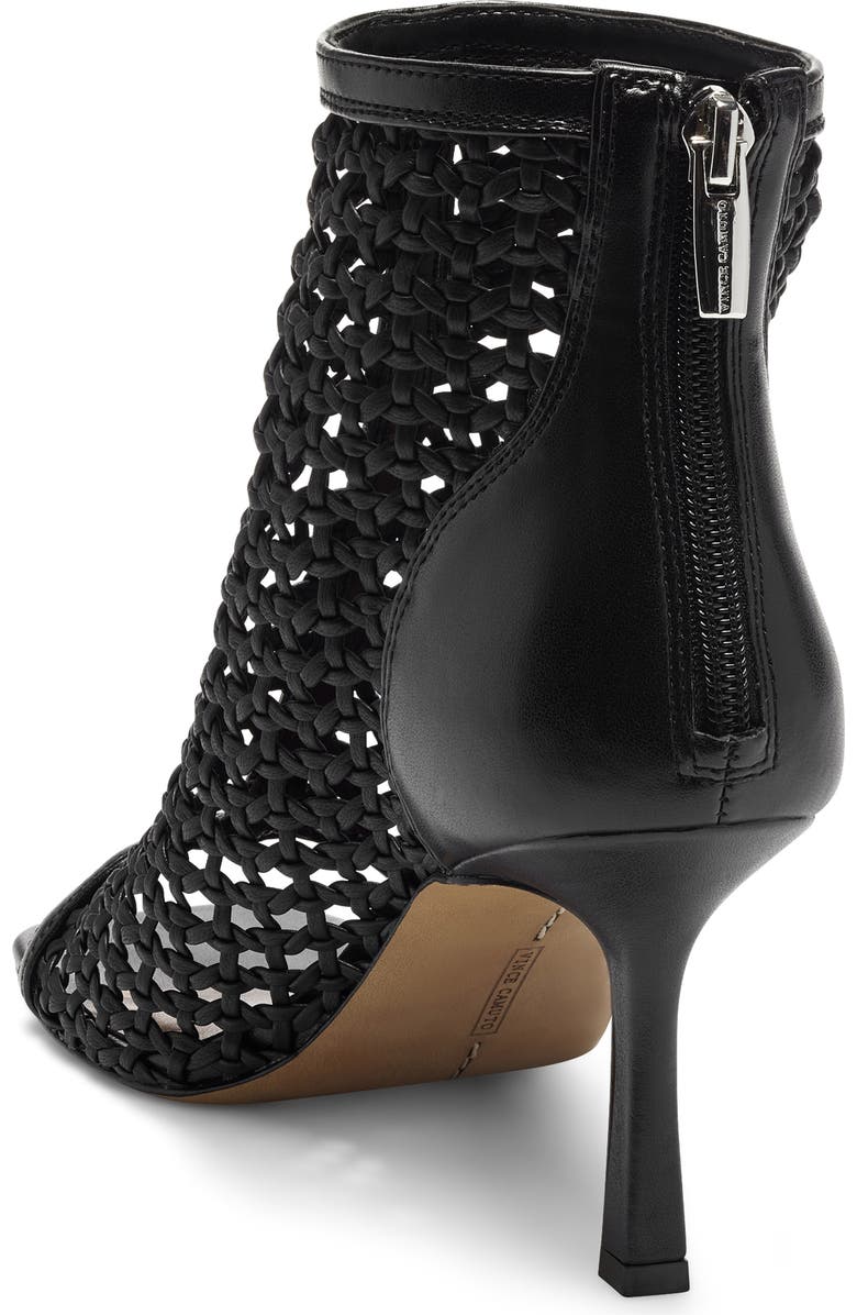 Vince Camuto Emalani Macramé Open Toe Bootie, Alternate, color,