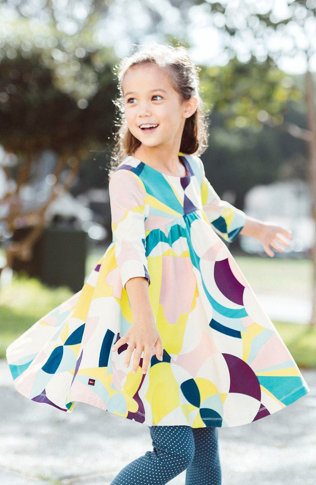 Tea Collection 'Balla Abstract' Print Dress (Women) | Nordstrom