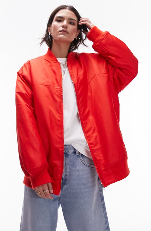 Oversize Bomber Jacket