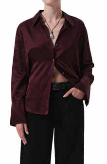 Citizens of Humanity Camilia Satin Shirt