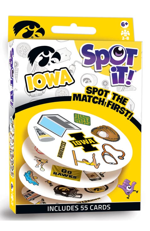 Iowa Hawkeyes Spot It! Card Game