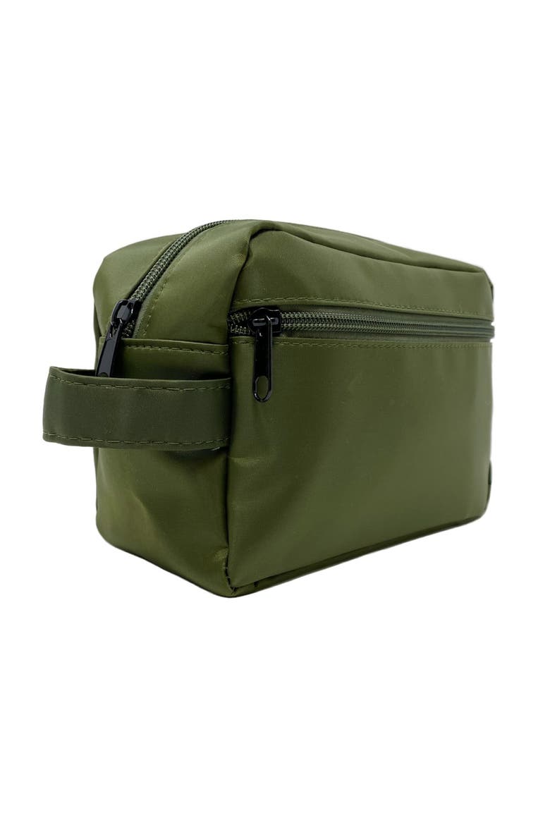 Olive Green Toiletry Bag, Alternate, color, Green