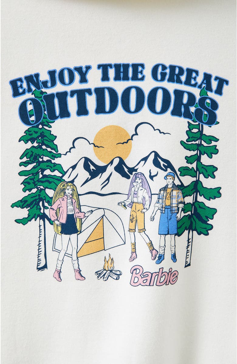 Cotton On Kids Kid's License Sammy Oversized Hoodie, Alternate, color, Outdoors Dark Vanilla