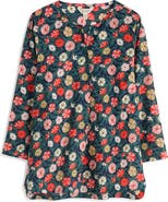 Seasalt Cornwall Watercolour Sketch Floral Print Woven Shirt