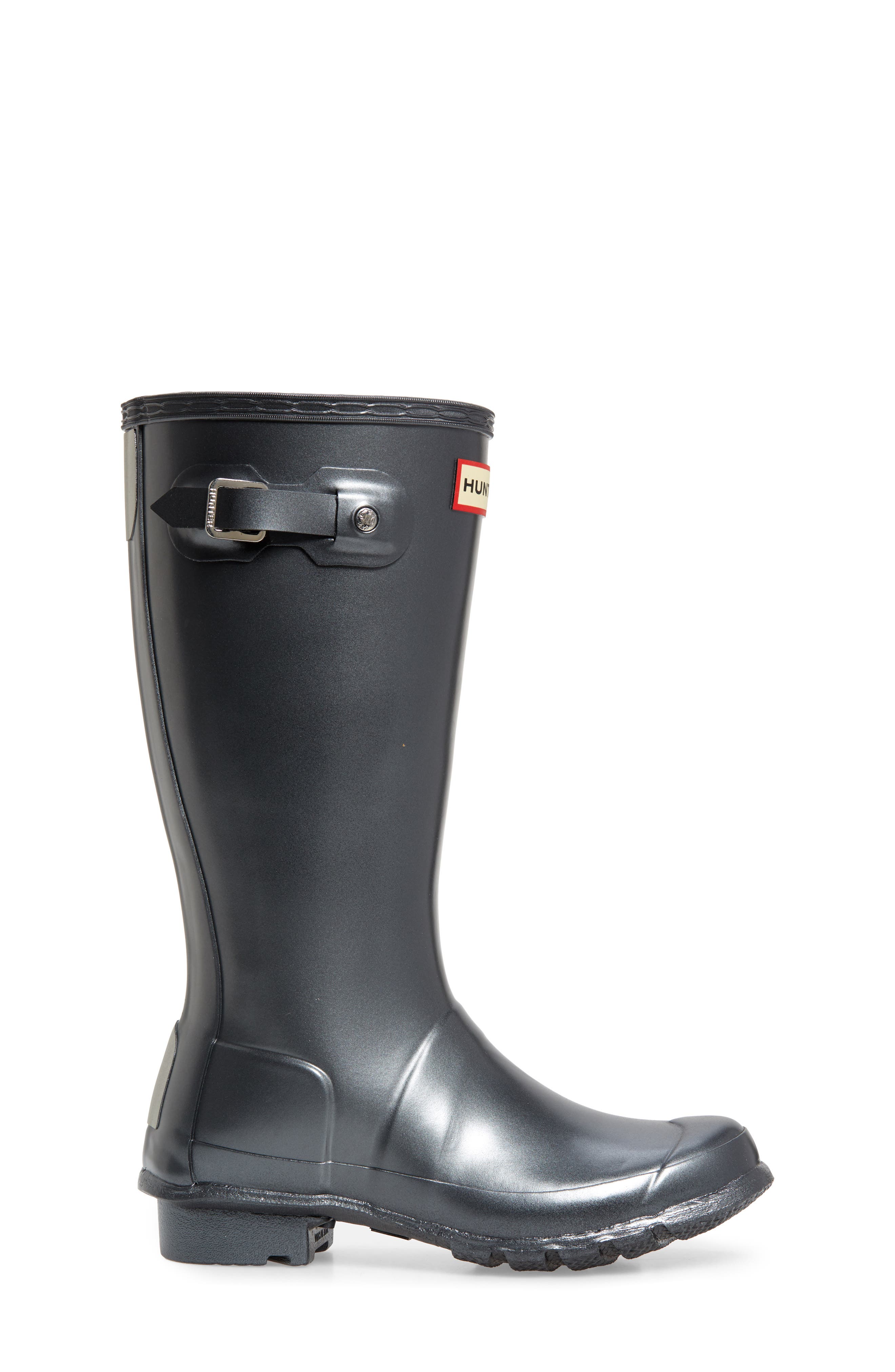 Hunter Kids' Original Nebula Waterproof Rain Boot, Alternate, color, 
