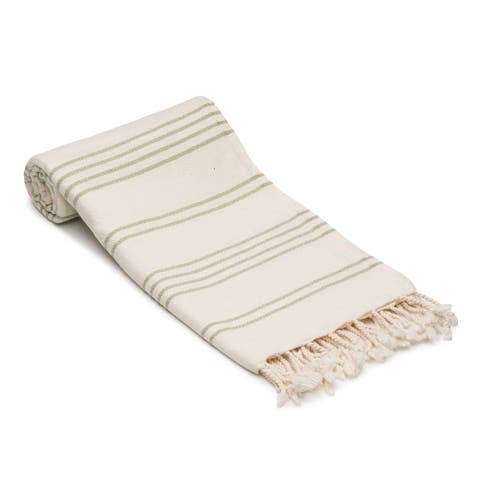 Heritage Stripe Turkish Cotton Bath Towel