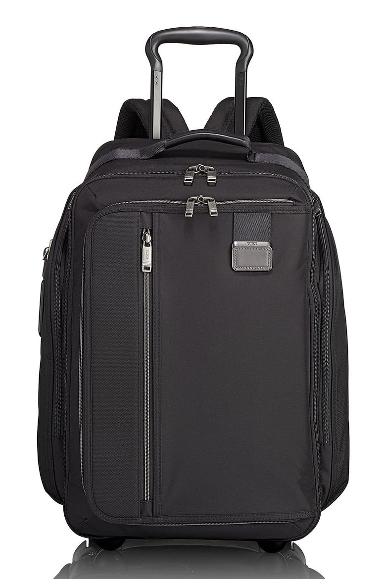 Merge Wheeled Backpack, Main, color, BLACK CONTRAST