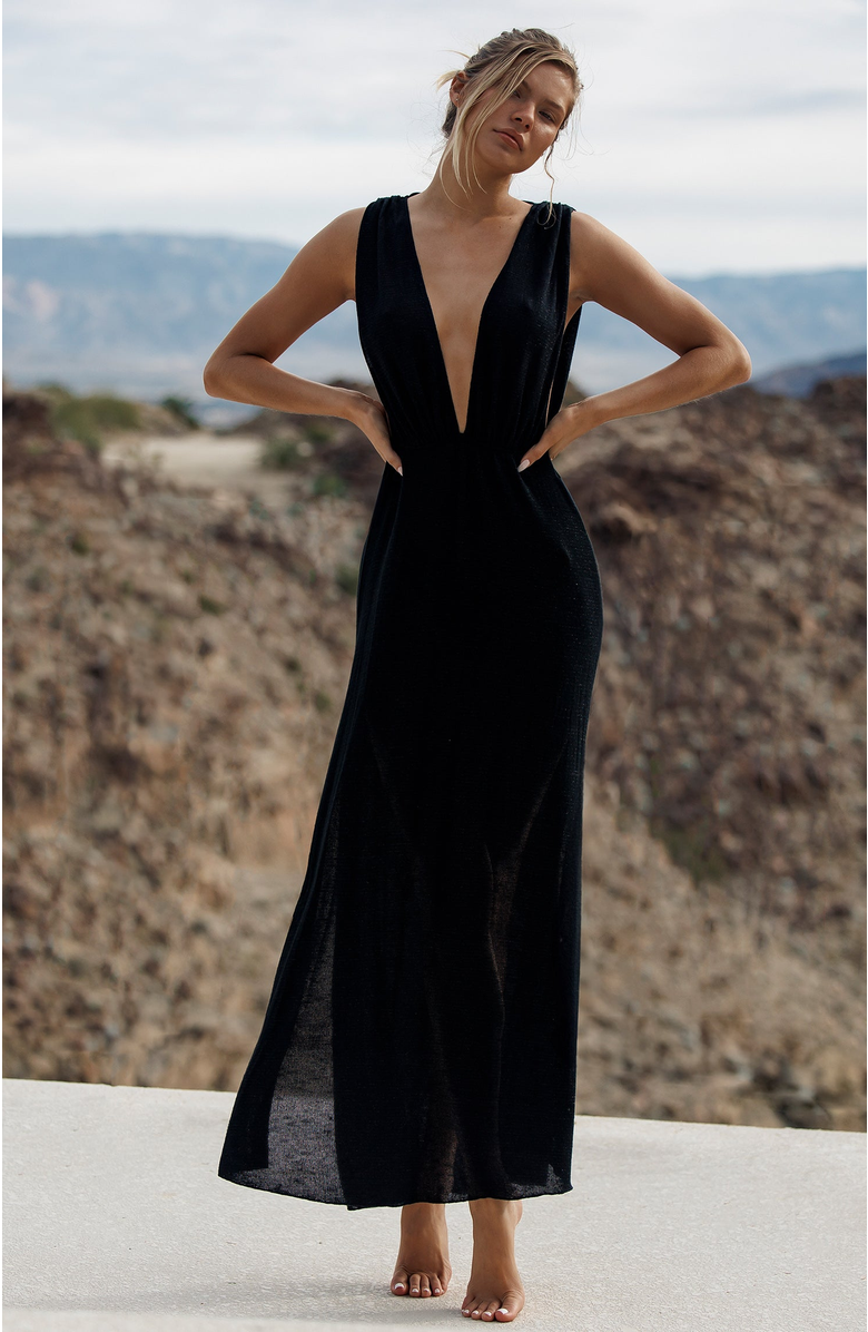 Beach Bunny Swimwear Annika Maxi Dress, Alternate, color,