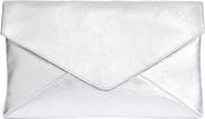 LEMIZ Valentina Envelope Leather Clutch