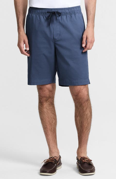 9" Lightweight Twill Pull On Deck Short