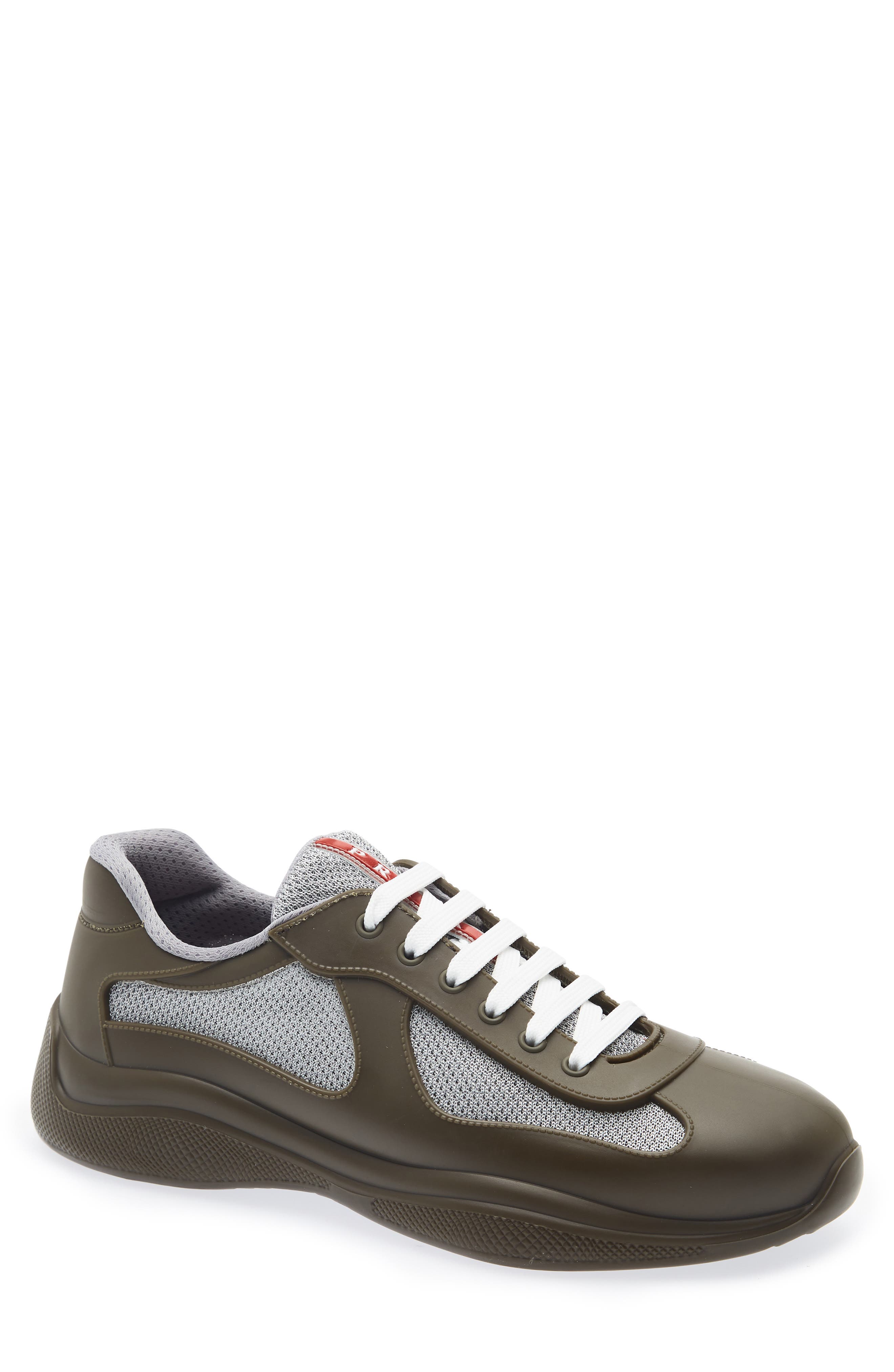 America's Cup Low Top Sneaker, Main, color, MILITARE