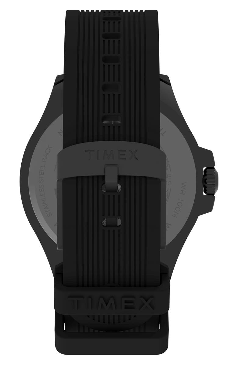 Timex<sup>®</sup> Harborside Coast Silicone Strap Watch, 43mm, Alternate, color, 