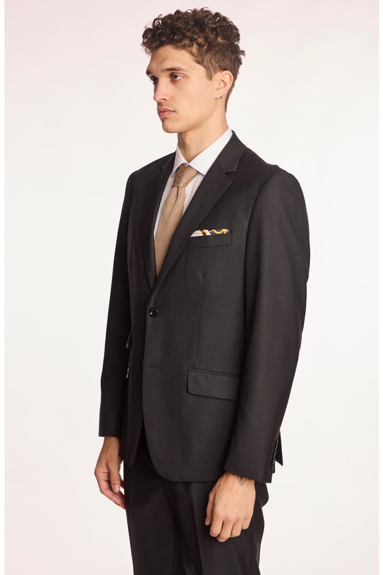 Dover Modern Fit Sport Coat, Alternate, color, SOFT BLACK SHARK