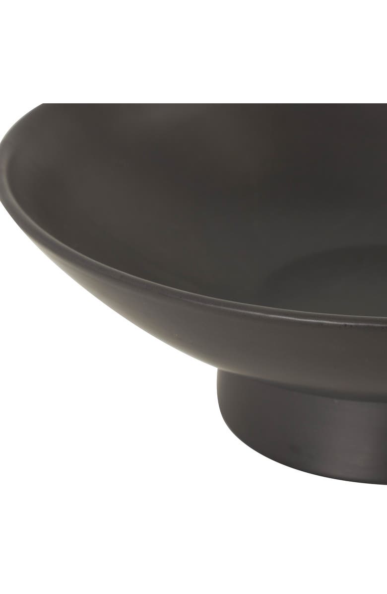 VIVIAN LUNE HOME Ceramic Decorative Bowl, Alternate, color, Black