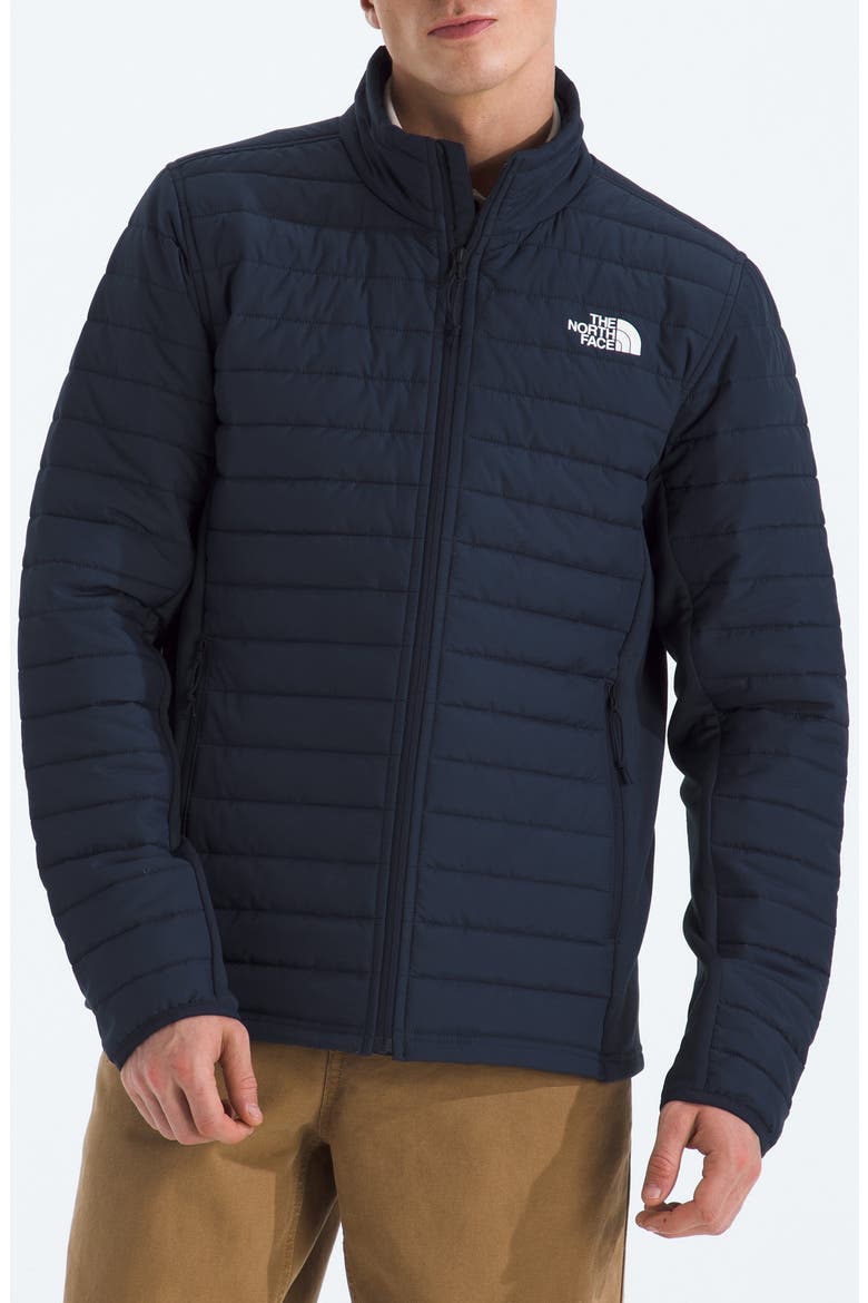 Canyonlands Water Repellent Hybrid Jacket, Main, color, SUMMIT NAVY
