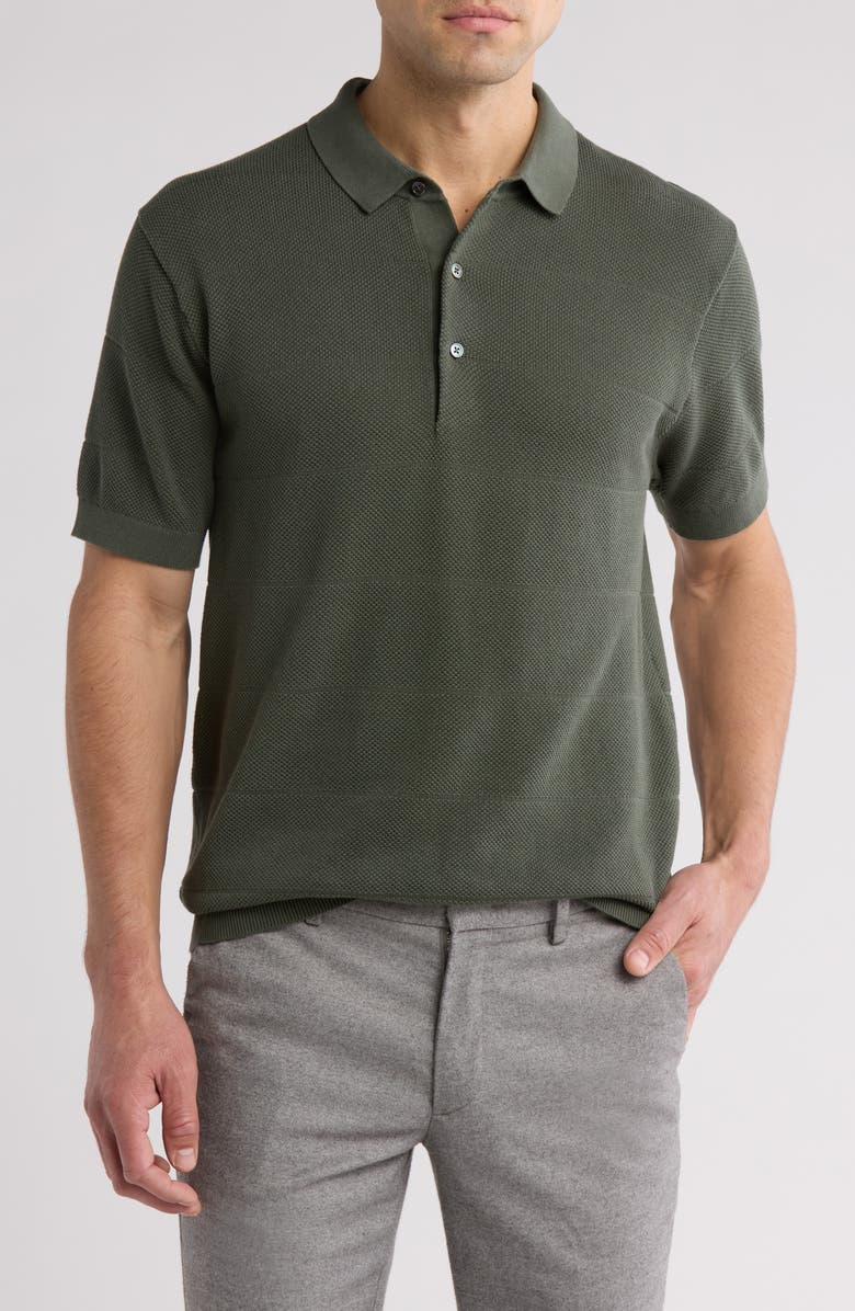 Rodd & Gunn Masons Flat Polo, Main, color, Forest