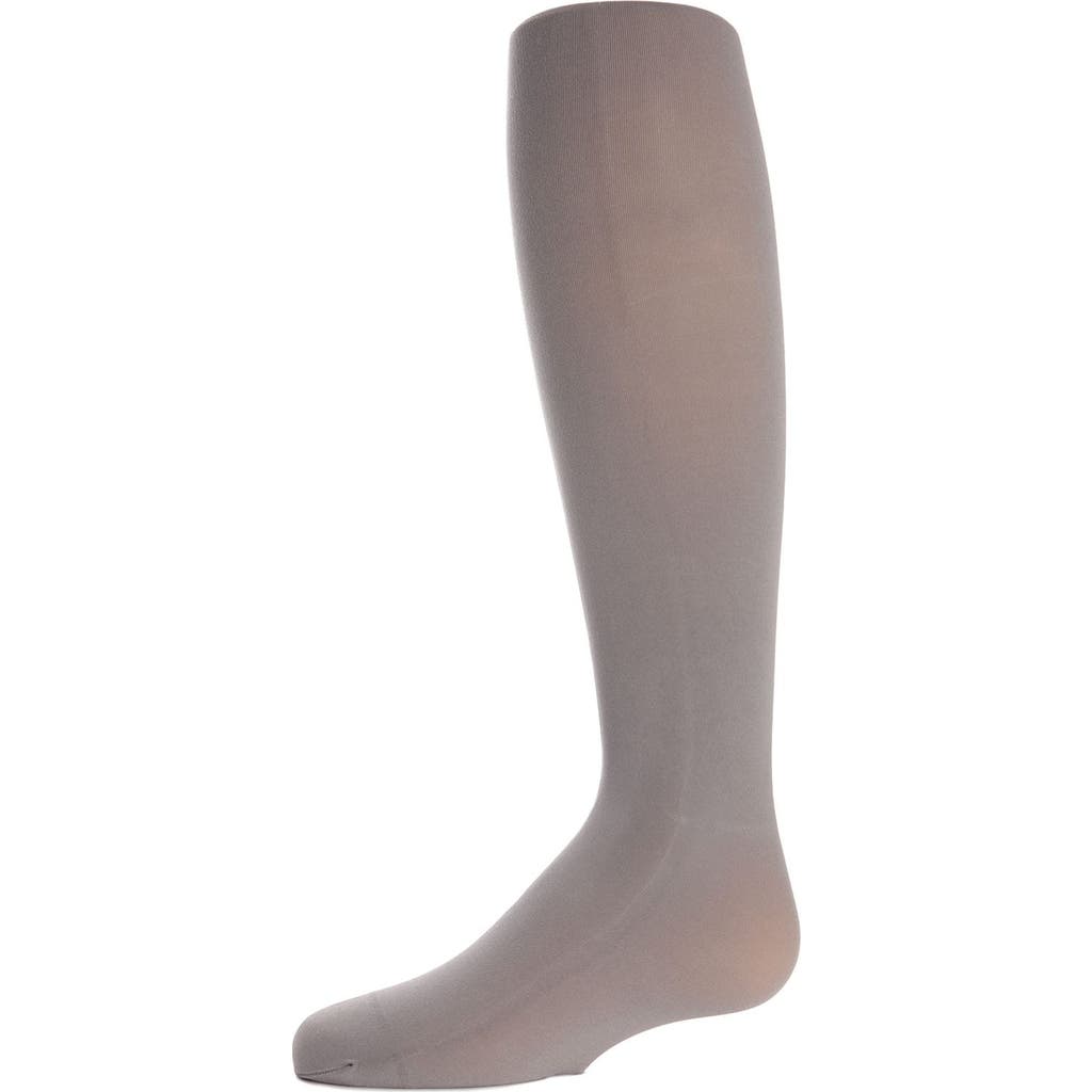 Memoi Infant Winter Opaque Nylon Tights In Gray