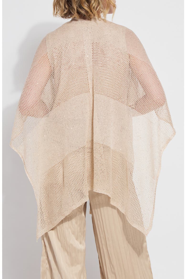 Riva Mesh Sequin Shrug, Alternate, color, CHABLIS SEQUINS