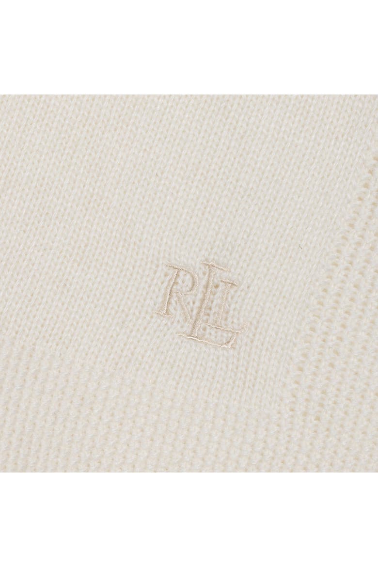 texture edge knit ruana, Alternate, color, cream