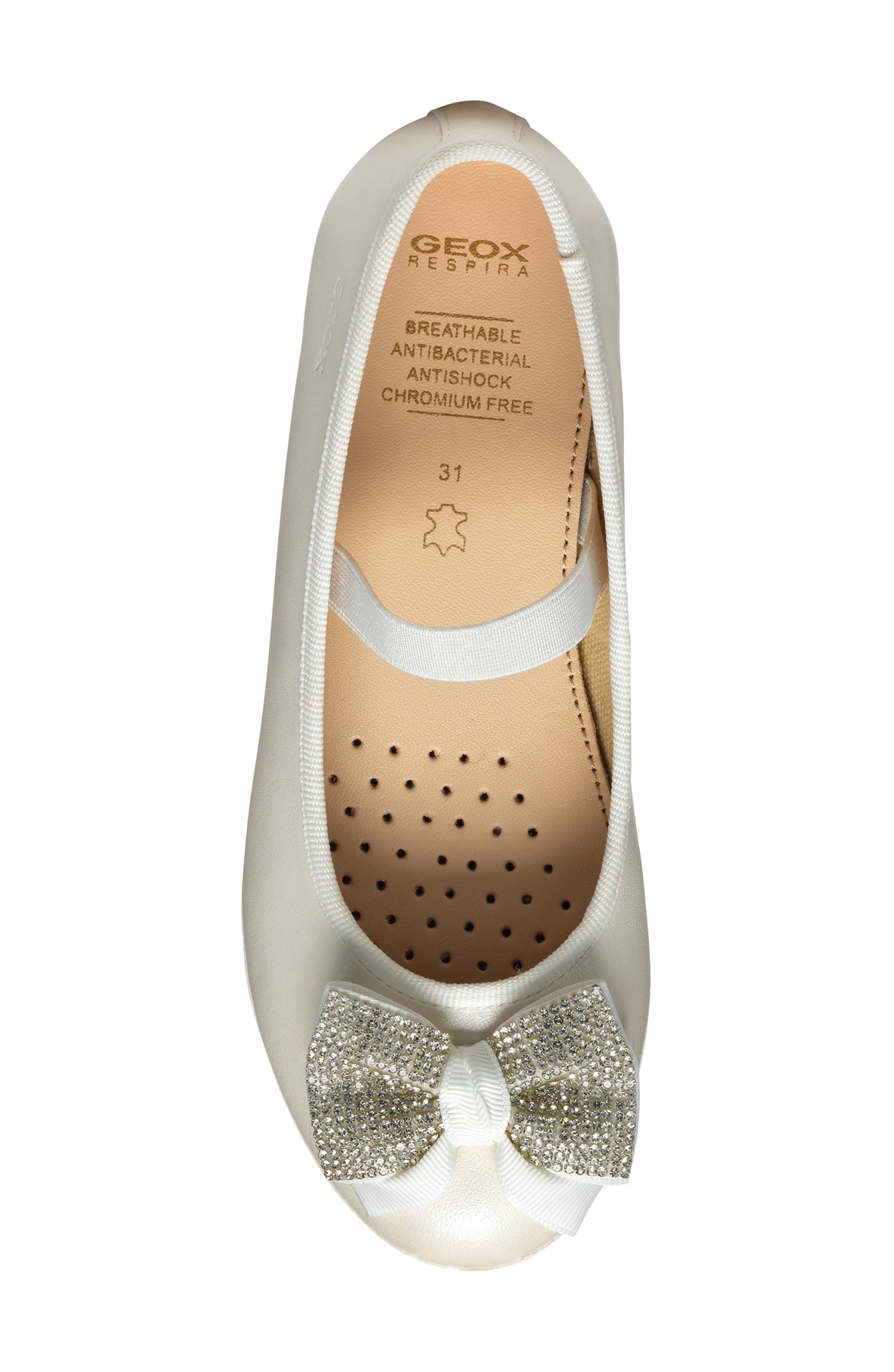 Geox Kids' Plie Ballet Flat, Alternate, color, 
