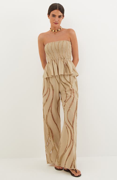 Vix Paula Hermanny Babi Cover-up Pants In Brown