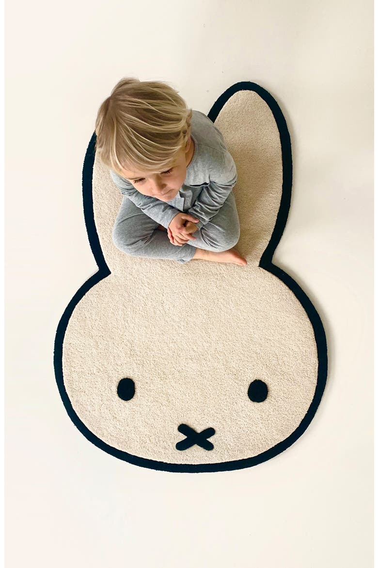 Miffy Rug, Alternate, color, CREAM
