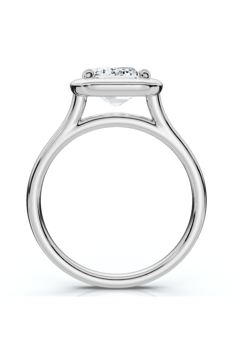 Bliss Diamond Certified 2Ct Emerald Cut Adriana Diamond Engagement Ring 14k Gold Lab Grown, Alternate, color, 14K White Gold