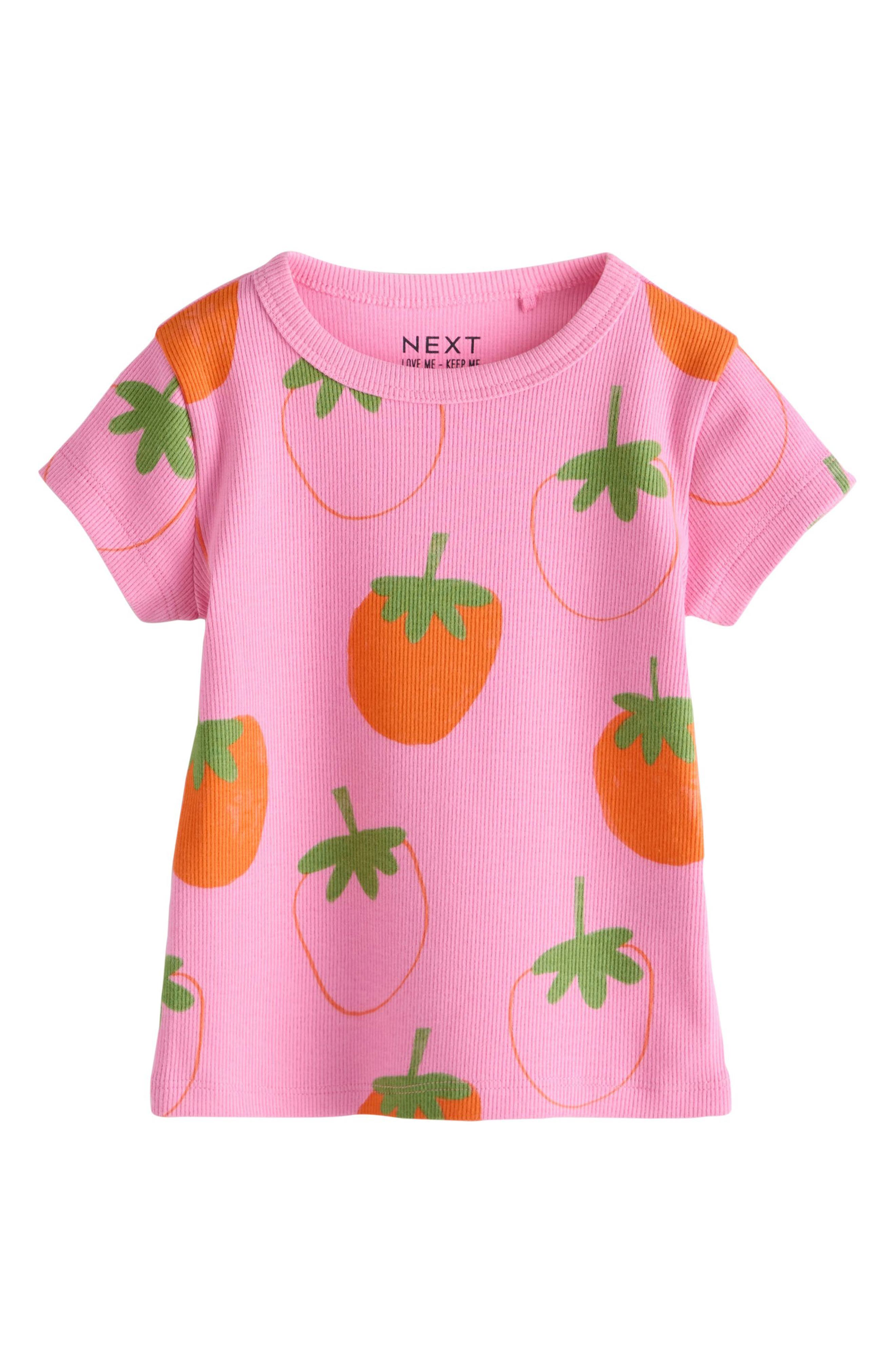 NEXT Rib Assorted 5-Pack Cotton T-Shirts — фото 6