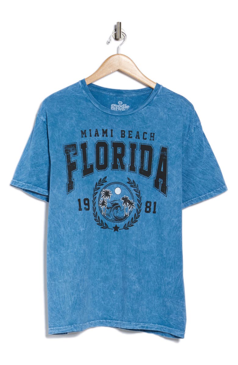 Goodie Two Sleeves Florida Short Sleeve T-Shirt, Alternate, color, Indigo Blue