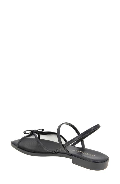 Bcbg Lacey Slingback Sandal In Black