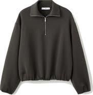 MANGO High Neck Balloon Sweatshirt