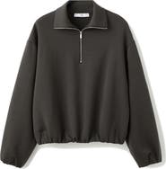 MANGO High Neck Balloon Sweatshirt