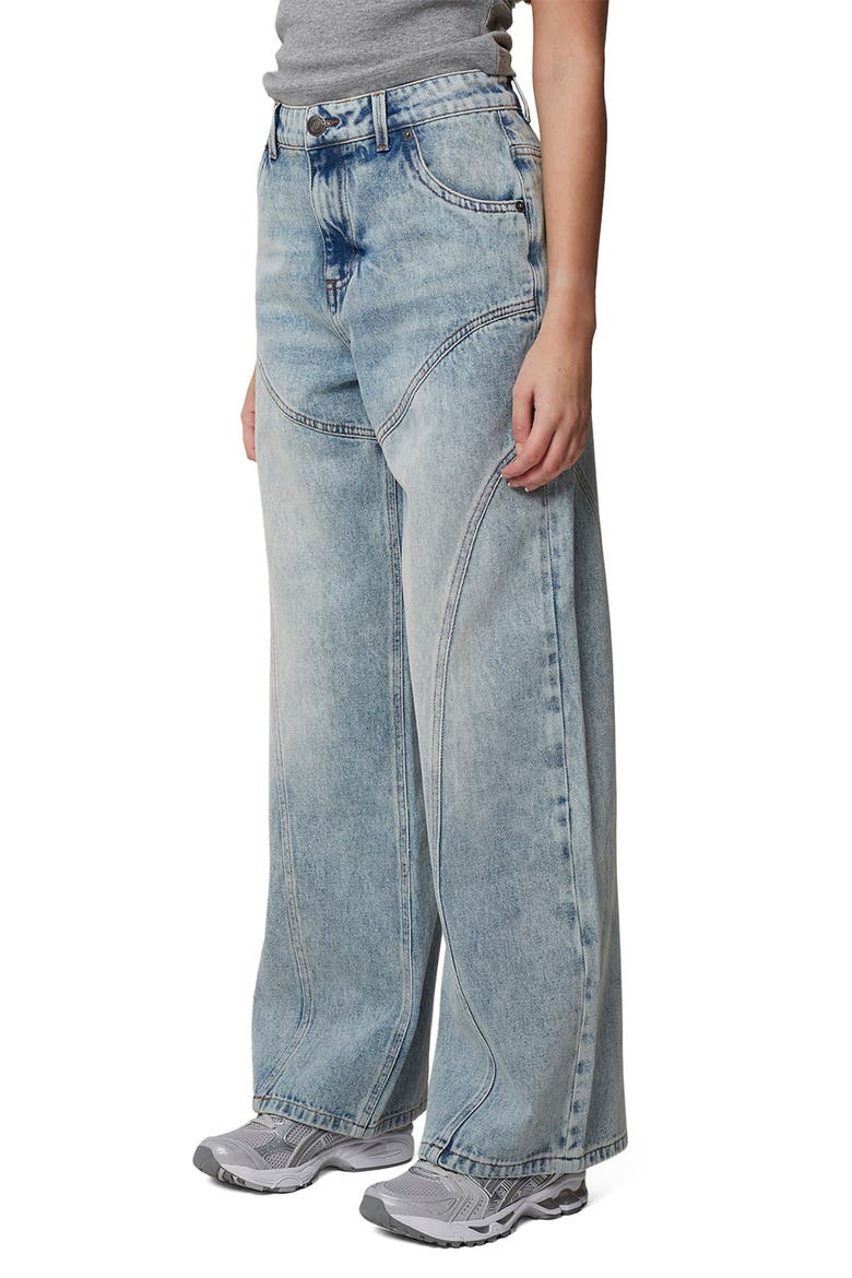 Denim Suture Jean, Alternate, color, Blue