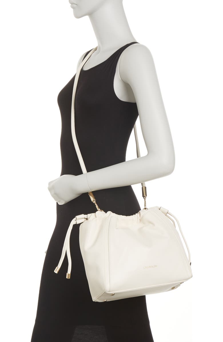 Calvin Klein Sienna Leather Crossbody Bag, Alternate, color,