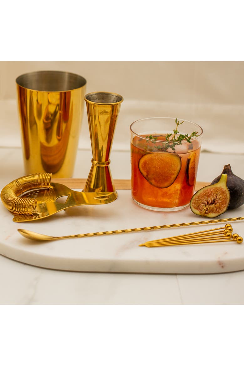 14-Piece Craft Bar Set, Gold, Alternate, color, Gold