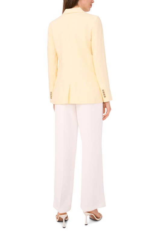 Halogenr Halogen(r) One-button Linen Blend Blazer