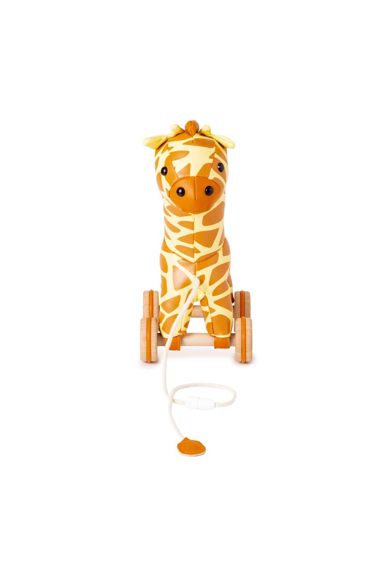 Pull Along Friends - Gina the Giraffe, Plush Toy, Alternate, color, Multicolor
