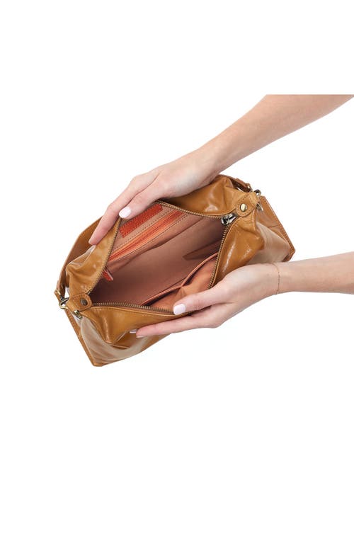 Hobo Avon Leather Shoulder Bag In Brown