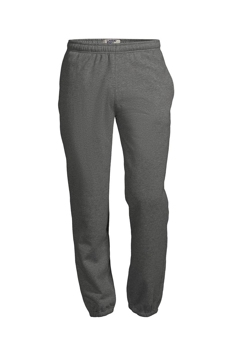 Lands' End Serious Sweats High Pile Lined Pant, Alternate, color, Pewter Heather