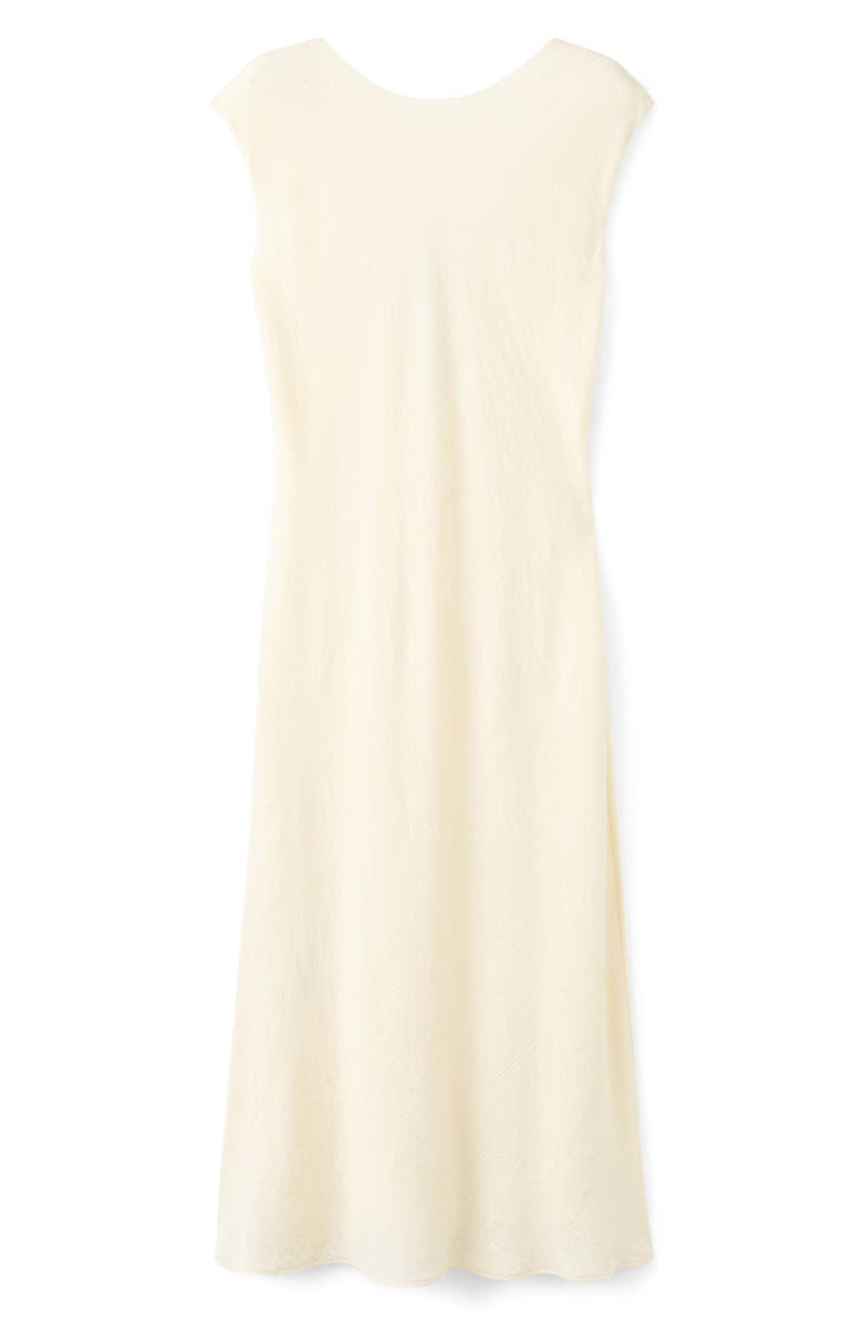 MANGO Texture Scoop Back Maxi Dress, Main, color, 