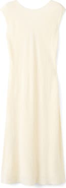 MANGO Texture Scoop Back Maxi Dress