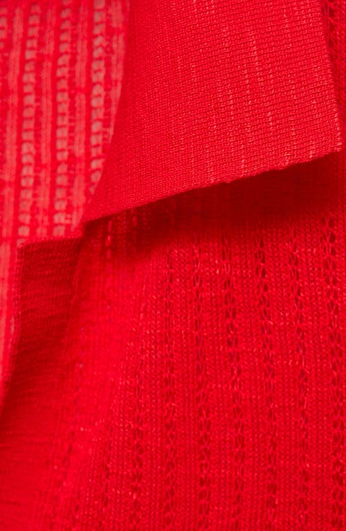 Mango Polo Rouge - Femme - L - In Red