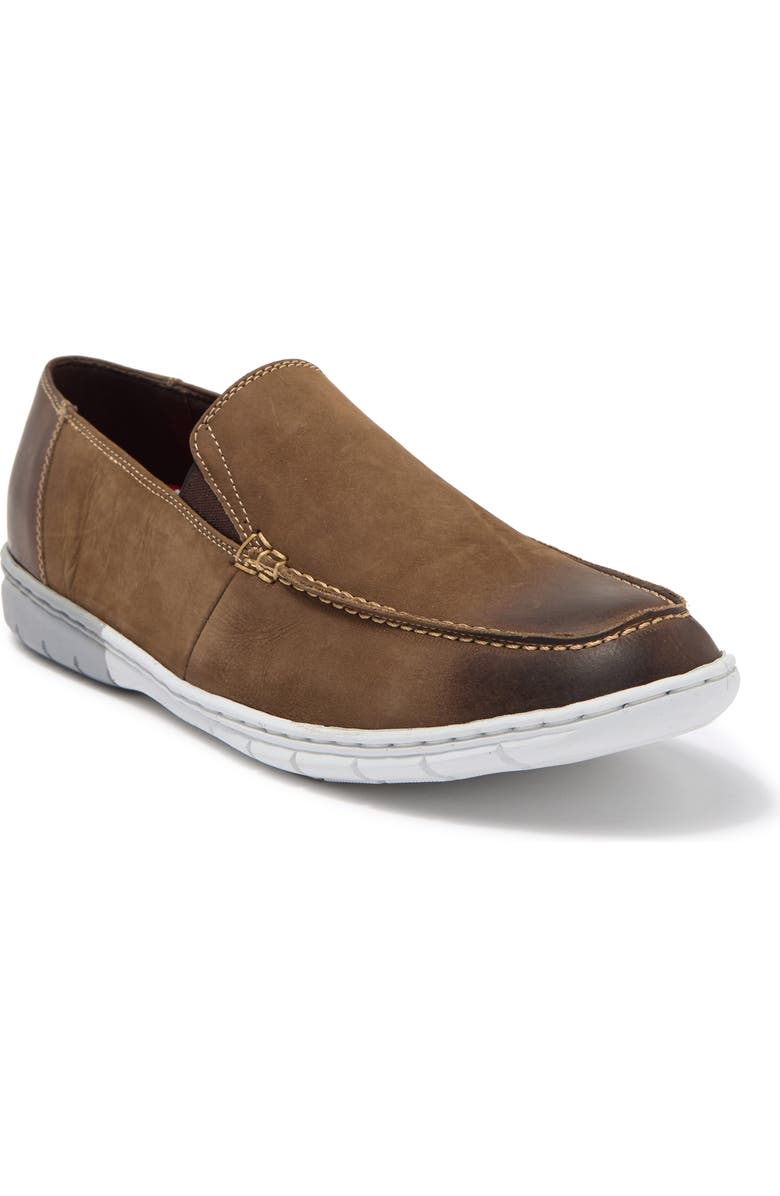 Sandro Moscoloni Double Gore Moc Toe Slip-On Loafer, Main, color,