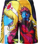 PLEASURES x Daft Punk Interstella Satin Shorts