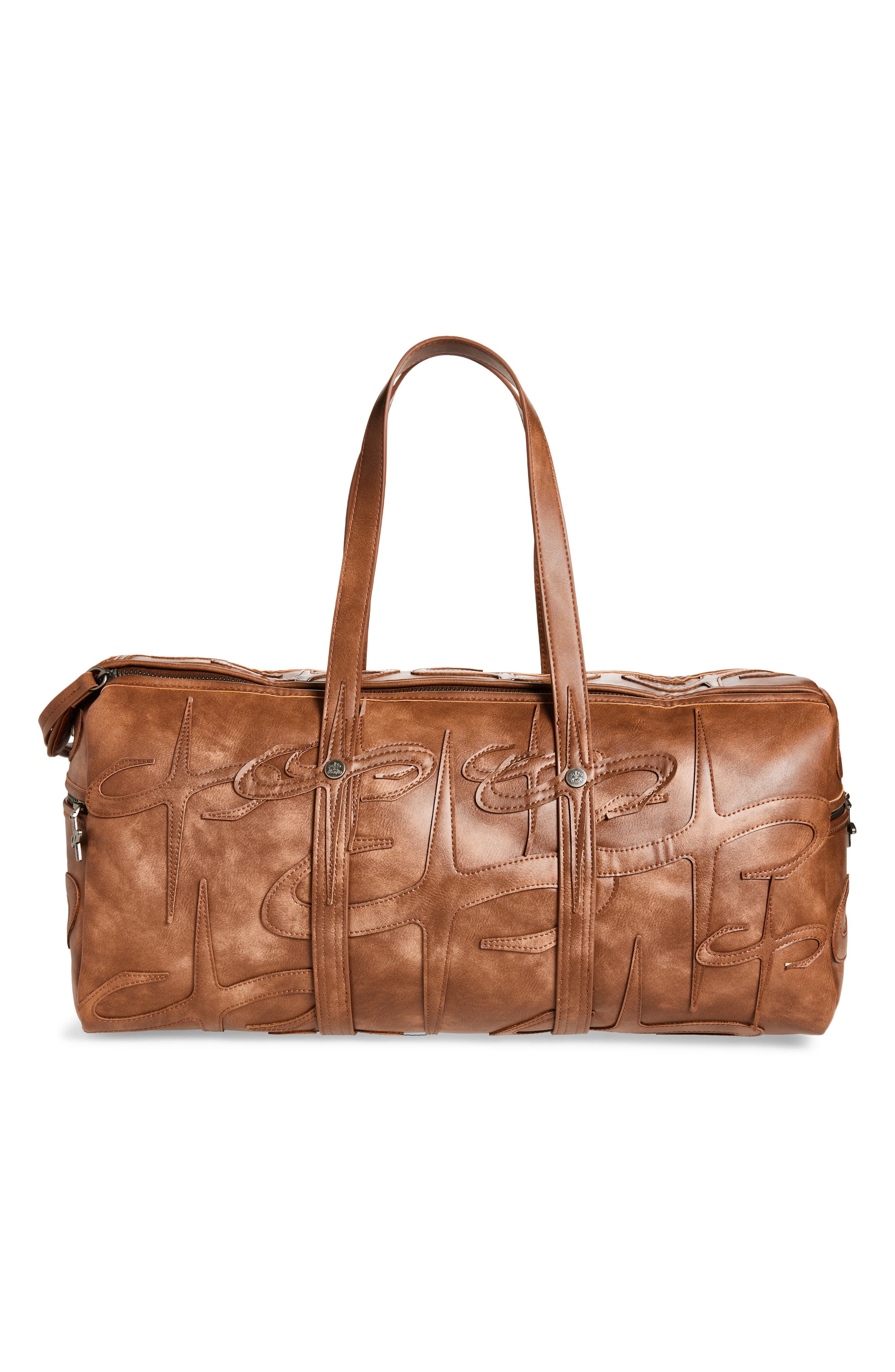 SANTO STUDIO Patch Duffle Bag, Alternate, color, 