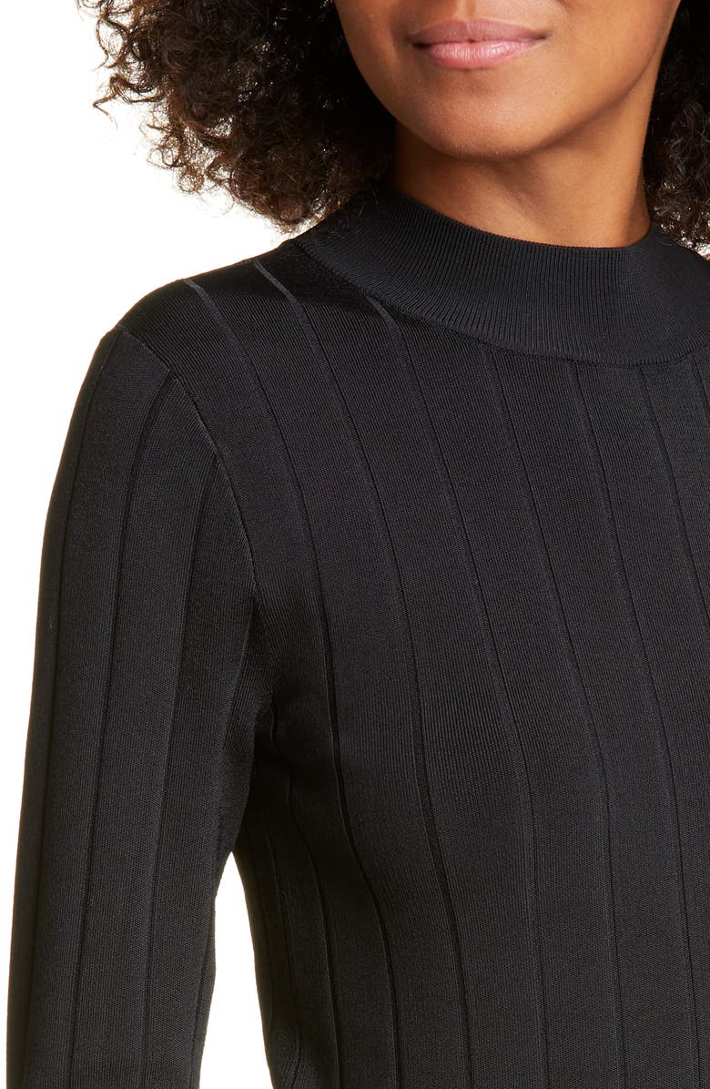 A.L.C. Koko Ribbed Mock Neck Top, Alternate, color, 