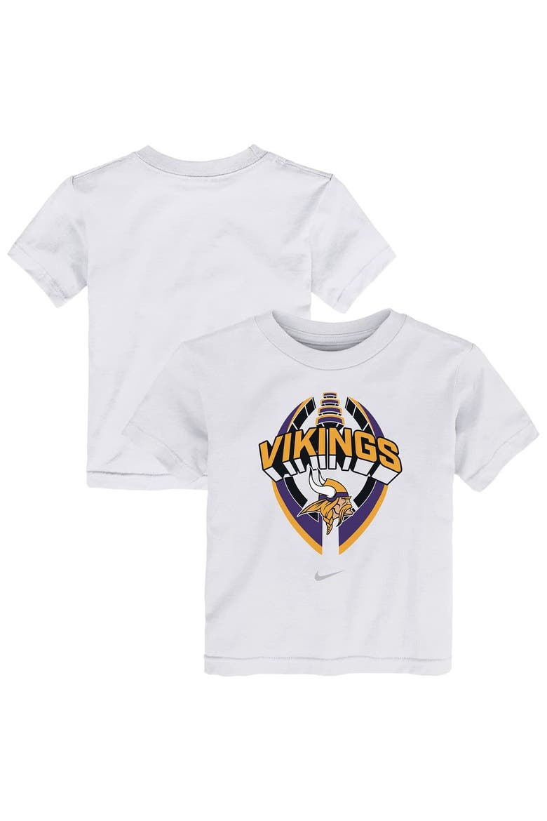 Toddler Nike White Minnesota Vikings Icon Legend T-Shirt, Main, color, White